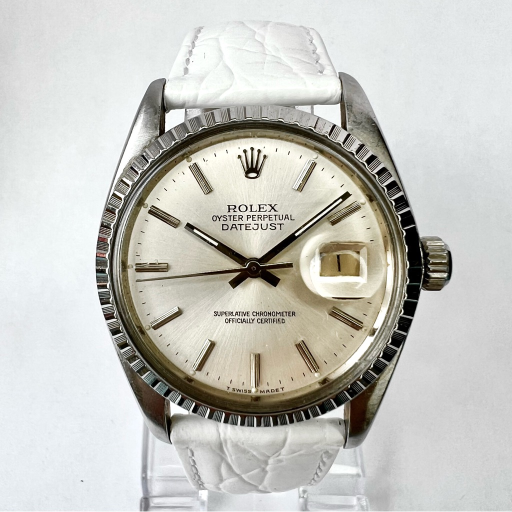 rolex oyster perpetual datejust automatic 36mm steel watch